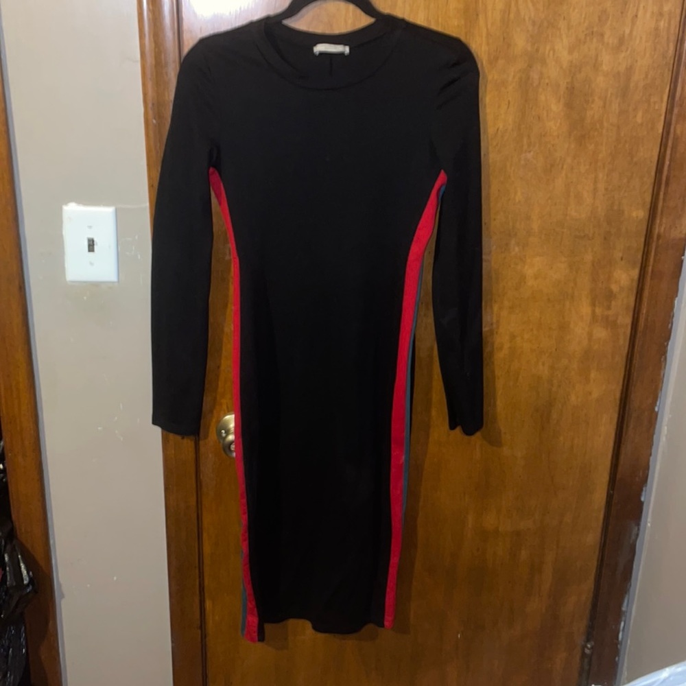 Zara Red/Green Stripped Dress